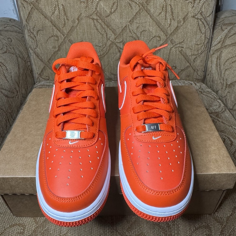 Nike Air Force 1 '07 'Picante Red' DV0788-600-low Top Board Shoes Size 8 B Grade - Picture 5 of 10